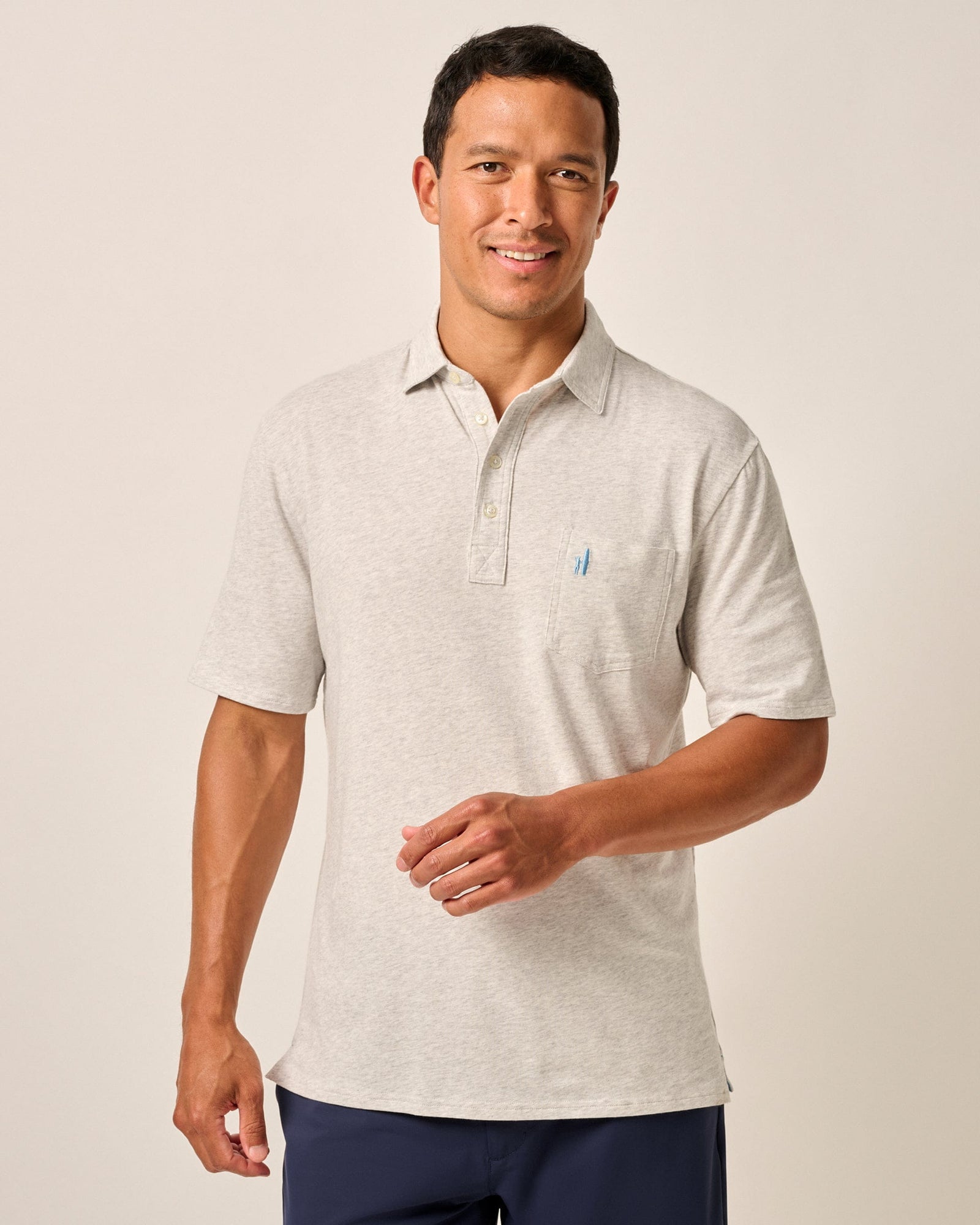 Johnnie-O Men's Heathered Original Polo 2.0