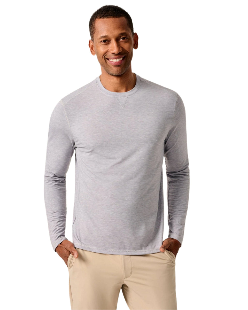 Johnnie-O Men's Course Performance Long Sleeve T-Shirt