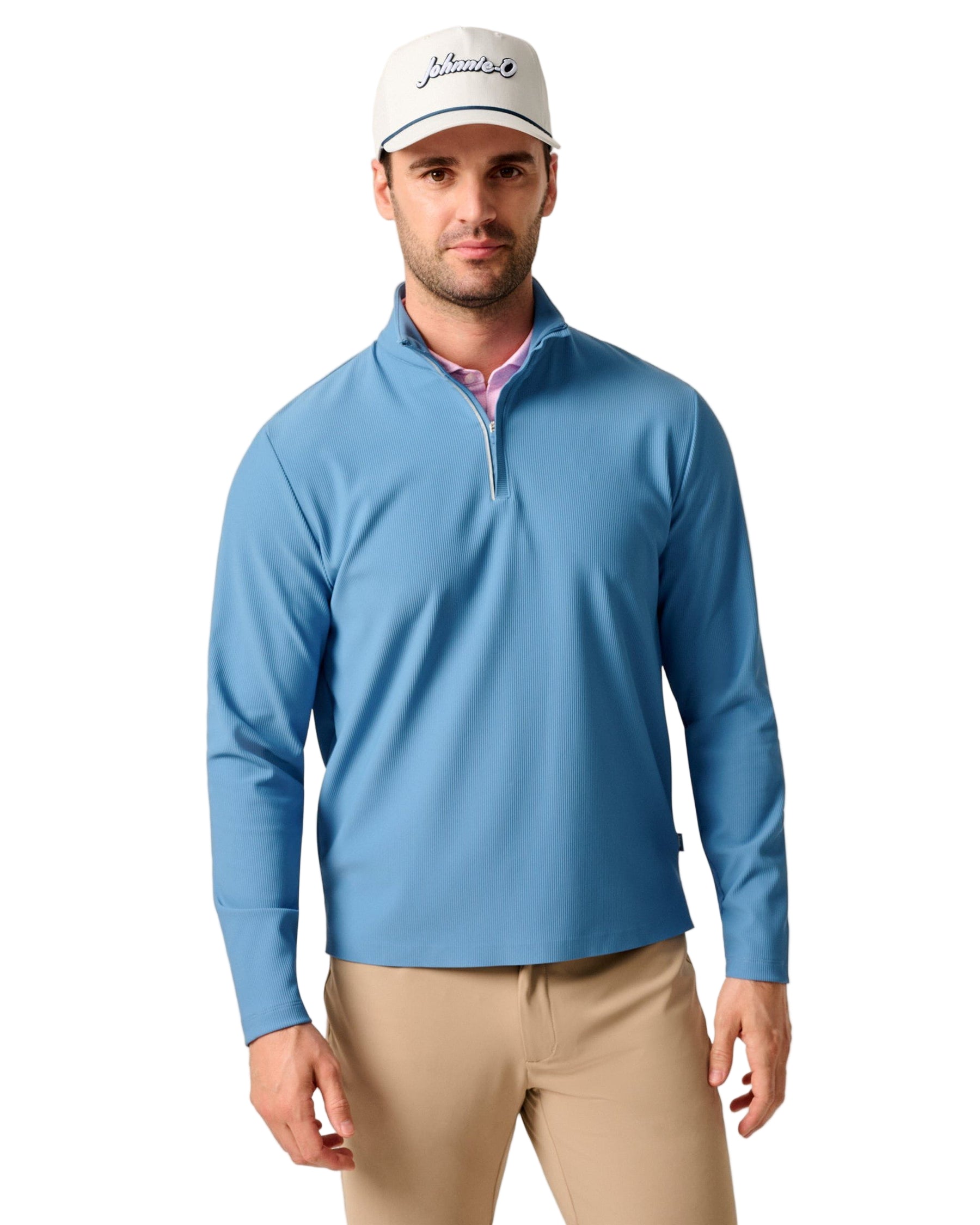 Johnnie-O Men's Hoppin Quarter-Zip Pullover
