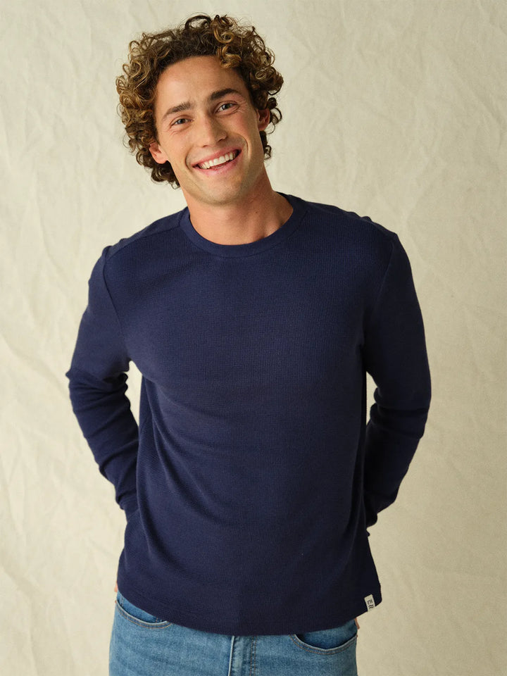 Fair Harbor Men's Waffle Crew