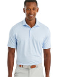 Johnnie-O Men's Lyndon Striped Prep Performance Jersey Polo