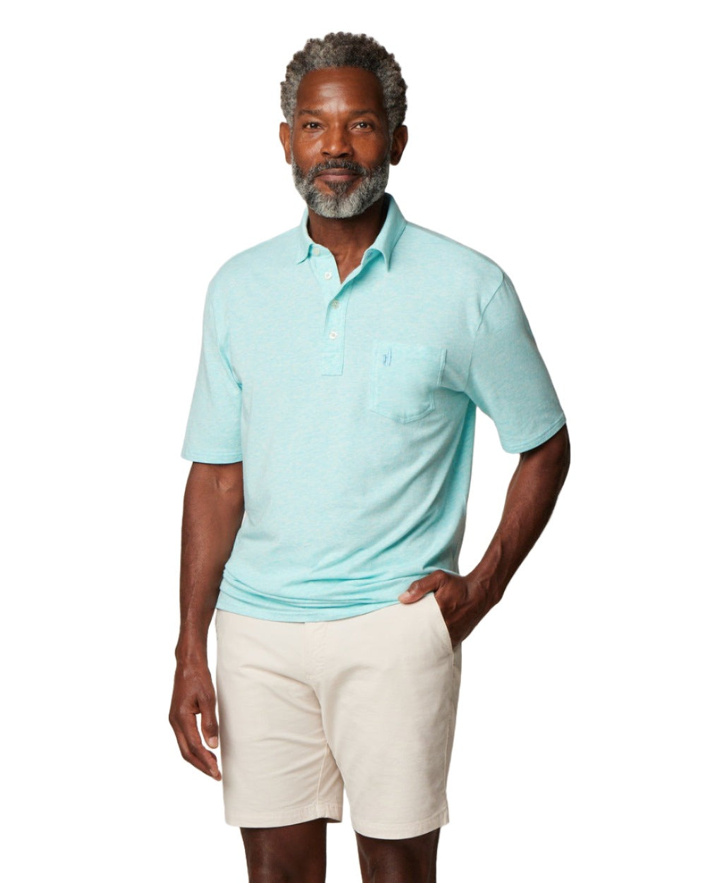 Johnnie-O Men's Heathered Original Polo 2.0