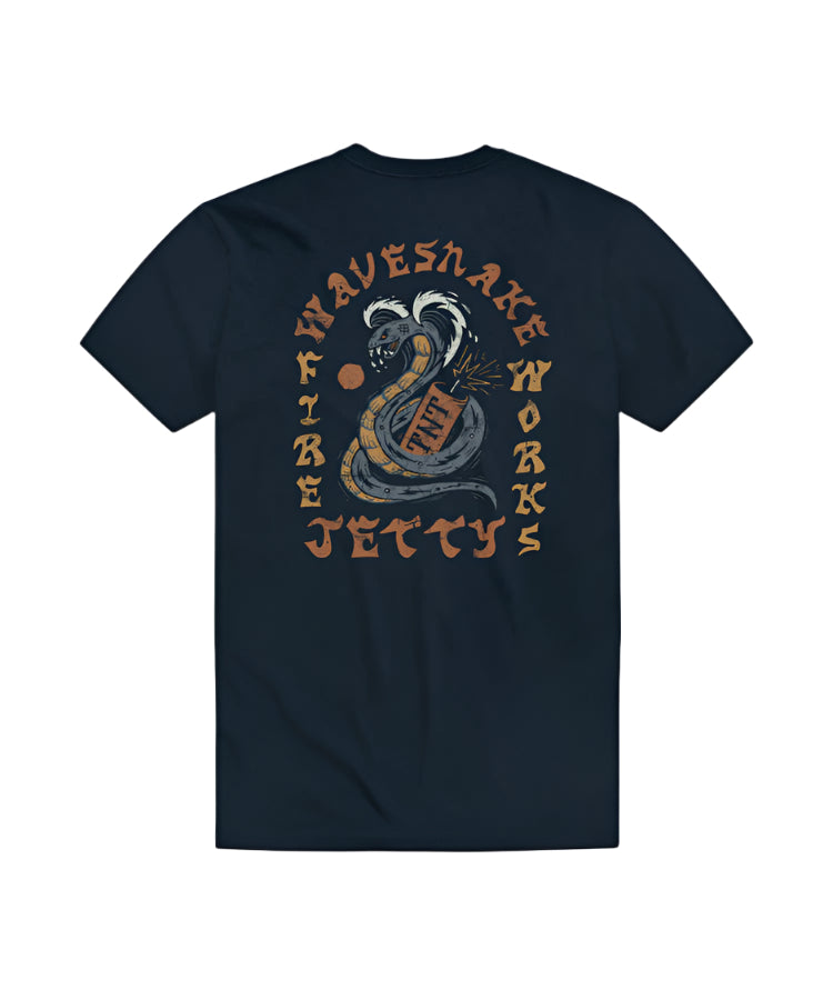 Jetty Men's Wave Snake Tee