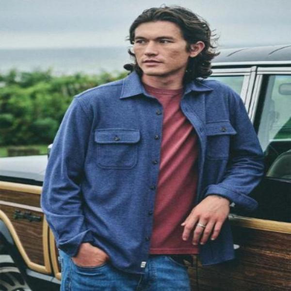 Fair Harbor Mens The Dunewood Flannel