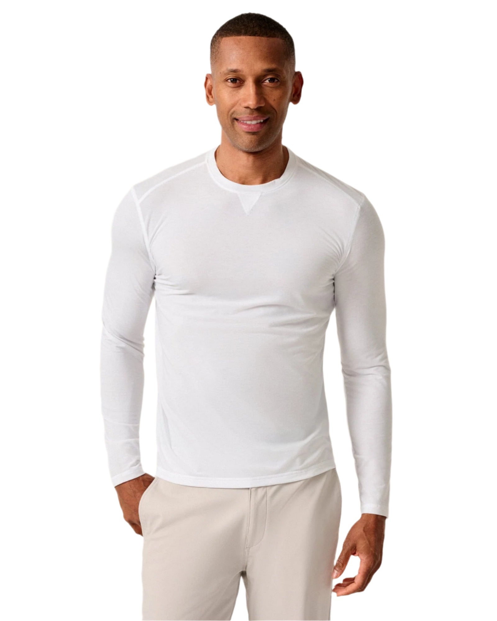 Johnnie-O Men's Course Performance Long Sleeve T-Shirt