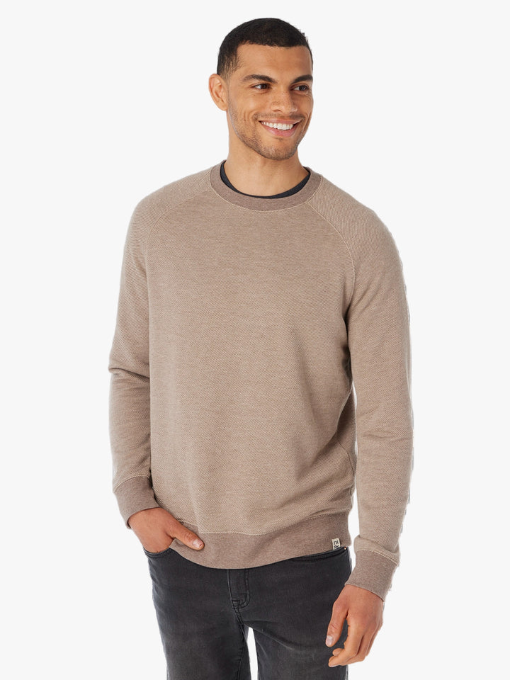 Fair Harbor Men's Textured Tailwind Crew