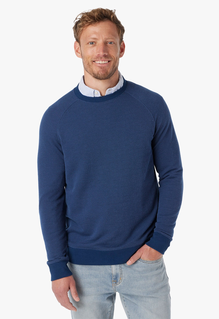 Fair Harbor Men's Textured Tailwind Crew