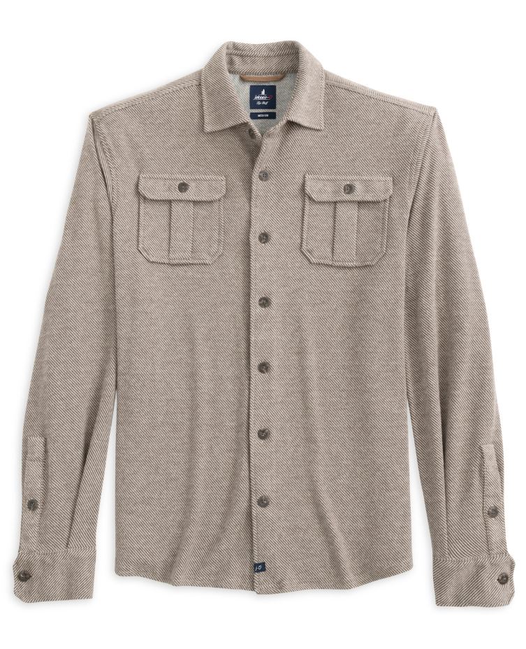 Johnnie-O Men's Carl Stretch Flannel Lodge Shirt