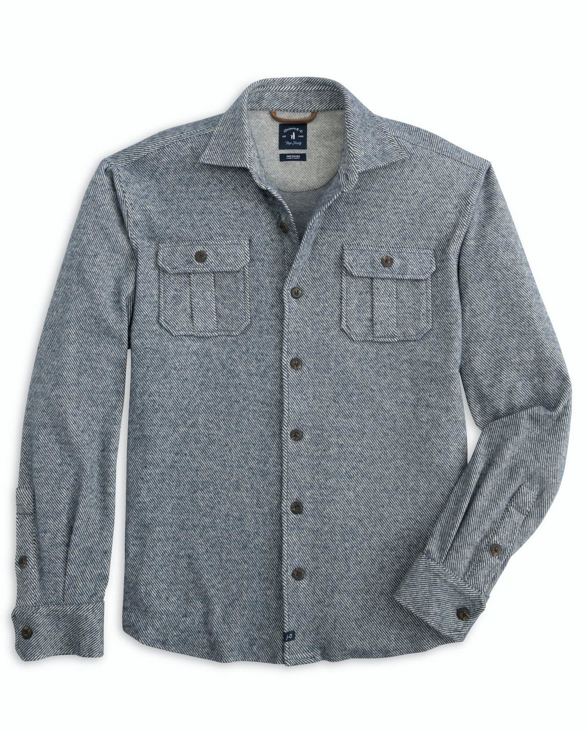 Johnnie-O Men's Carl Stretch Flannel Lodge Shirt